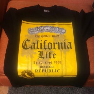 Black heavy duty graphic shirt